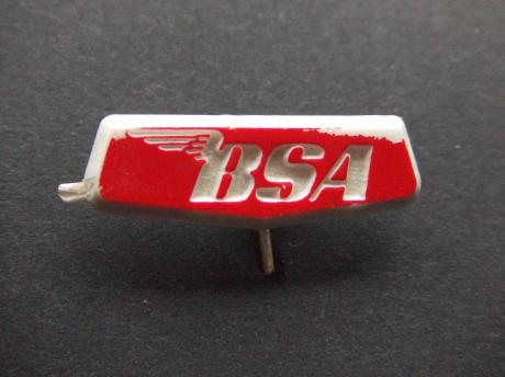 BSA motor logo rood